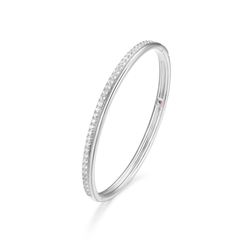 ELLE Sterling Silver Goddess Bangle Bracelet R1LAPS009R