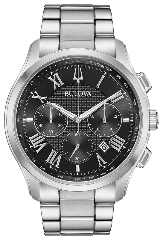 Bulova Wilton Chronograph Mens Watch 96B288