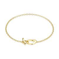 ELLE Sterling Gold Plated Celeste Bracelet 31LAQWA031