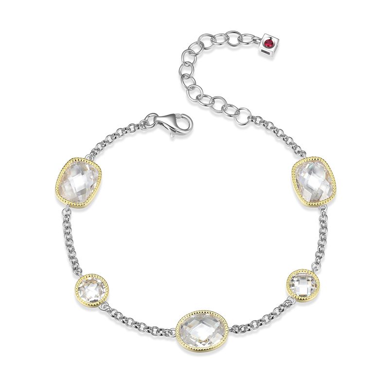 ELLE Sterling Silver Essence Bracelet R1LAQ6974Q