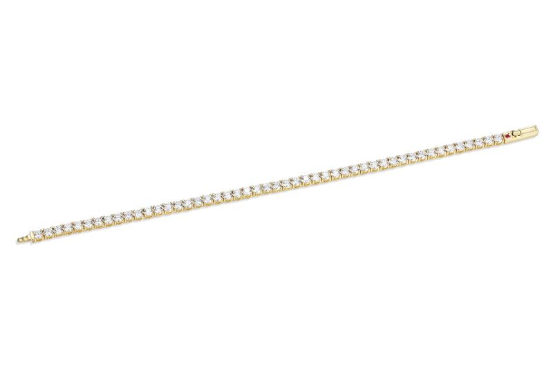 ELLE Sterling Gold Plated Stardust Bracelet 31LAPH009R