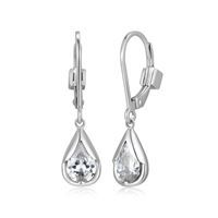 ELLE Earrings Sterling - Tulip Pear Shape R2LCVE0003