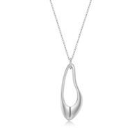 ELLE Necklace Sterling - Oasis Open Drop