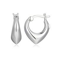 ELLE Earrings Sterling - Tulip Puffy Pear R2LCVCA00J