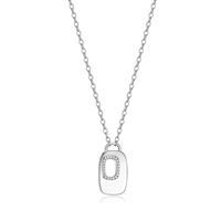 ELLE Necklace Sterling - Lookout Cushion Rectangle R0LBYE0046