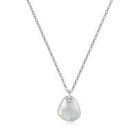 ELLE Necklace Sterling - Pebble White Pearl Pear R0LBWTA946