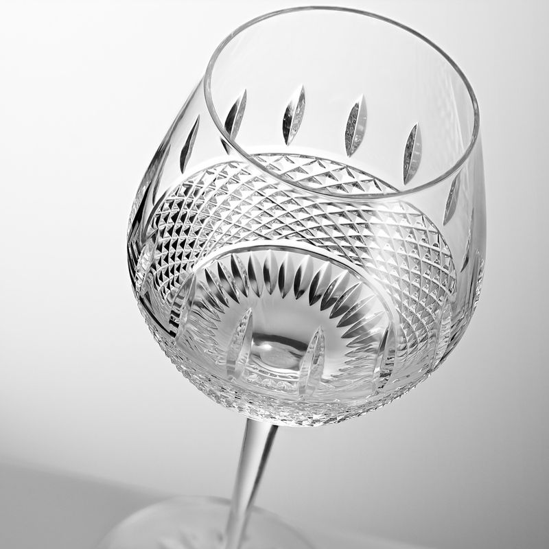 Irish Lace White Wine 17oz set of 2 Waterford Mastercraft