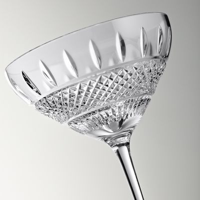 Irish Lace Martini 9.5oz set of 2 Waterford Mastercraft