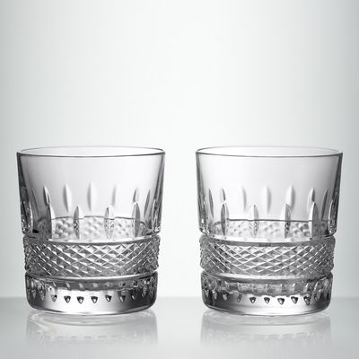 Irish Lace Tumblers 6.5oz set of 2 Waterford Mastercraft