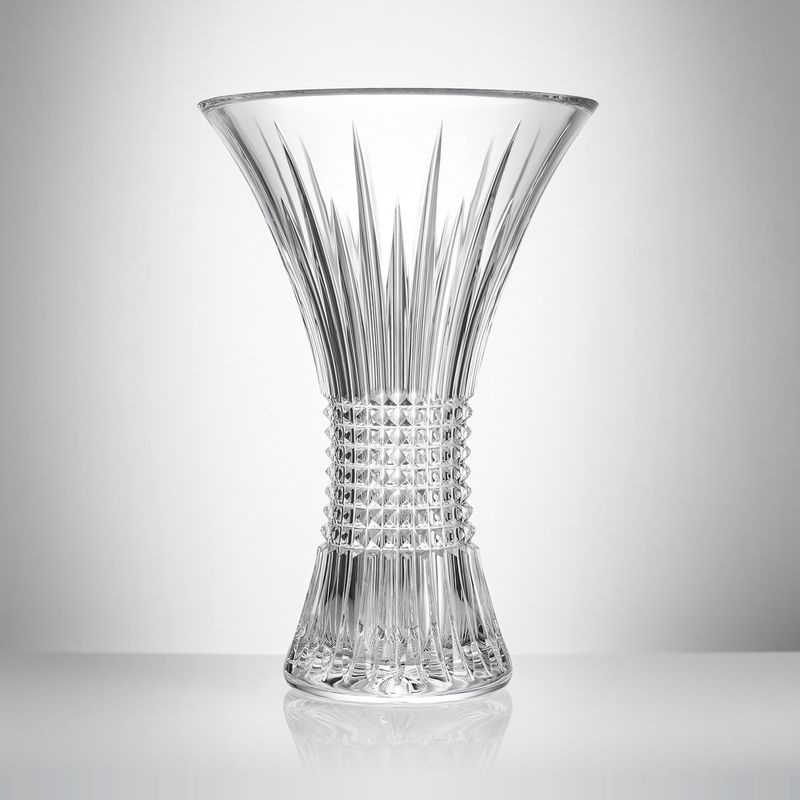 Lismore Diamond Vase 14&quot; Waterford Mastercraft