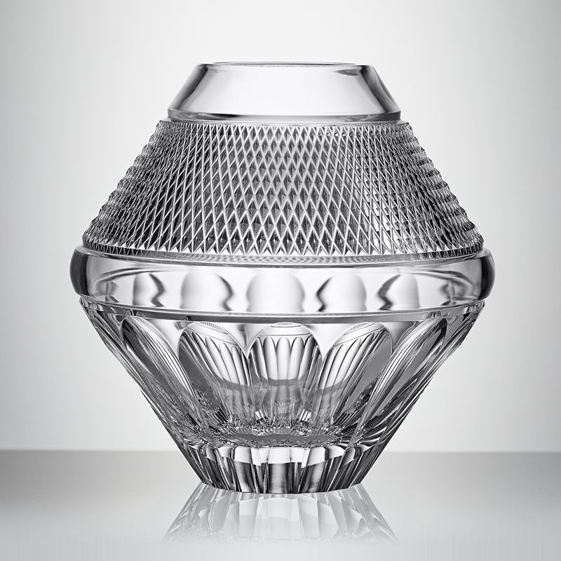 Copper Coast Vase 9&quot; Waterford Mastercraft