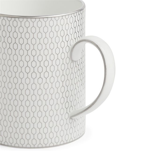 Wedgwood  Gio Platinum Mug set of 2