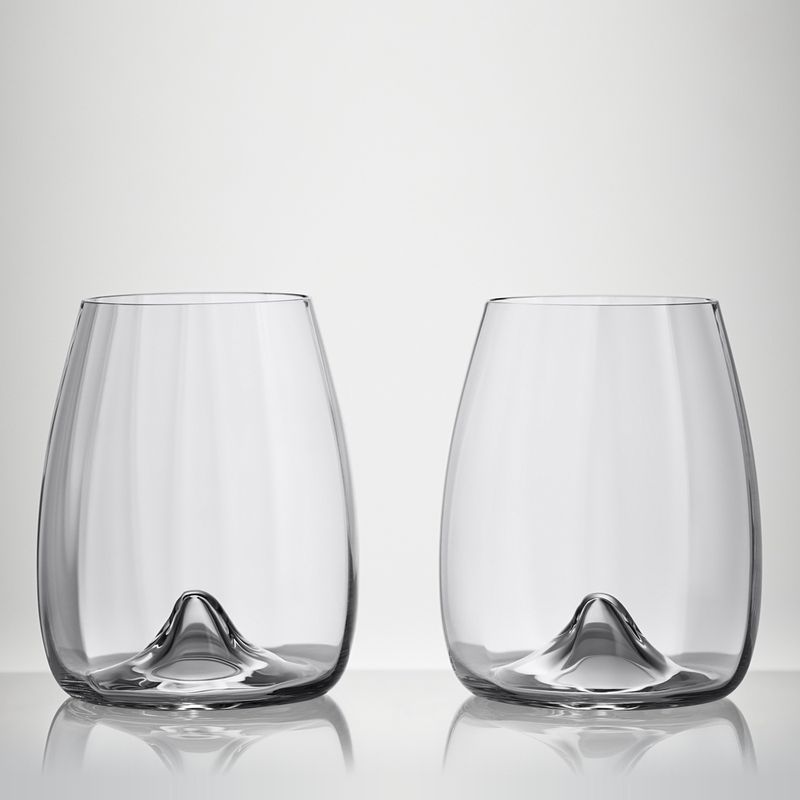 Elegance Optic Stemless Wine set of 2 Waterford