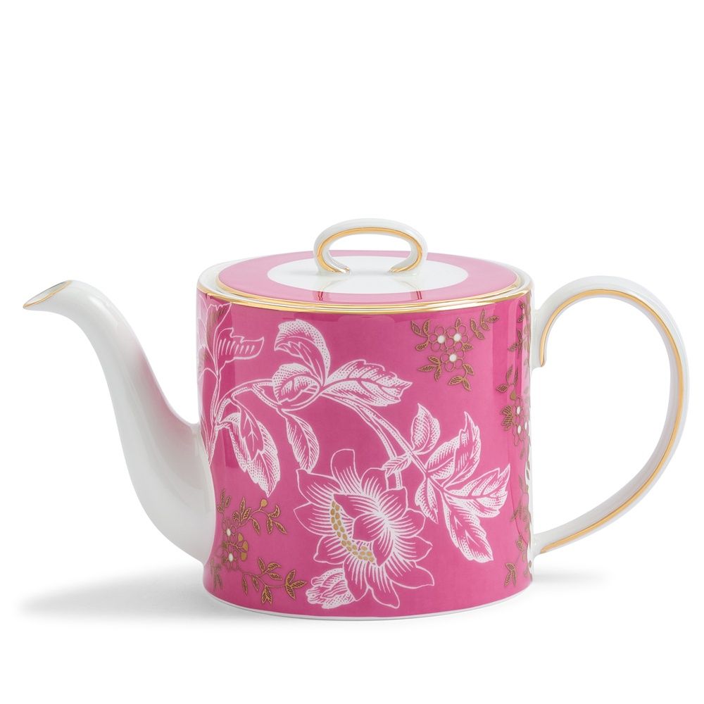 Wedgwood Tonquin Teapot Pink