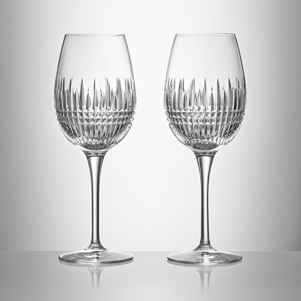 Lismore Diamond Essence Goblet 22oz set of 2 Waterford