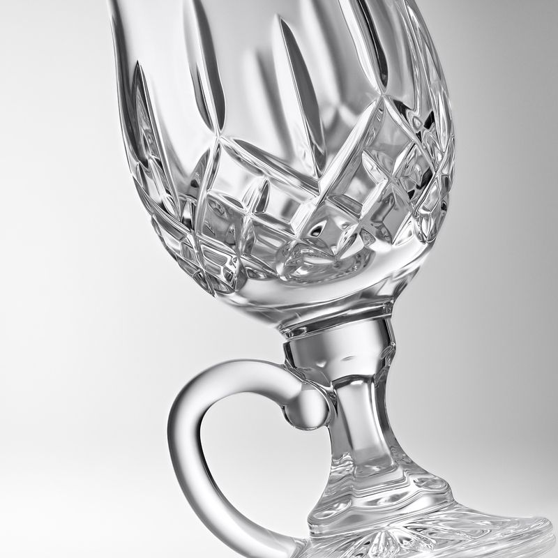 Lismore Irish Coffee 8oz set of 2 Sculpted Waterford