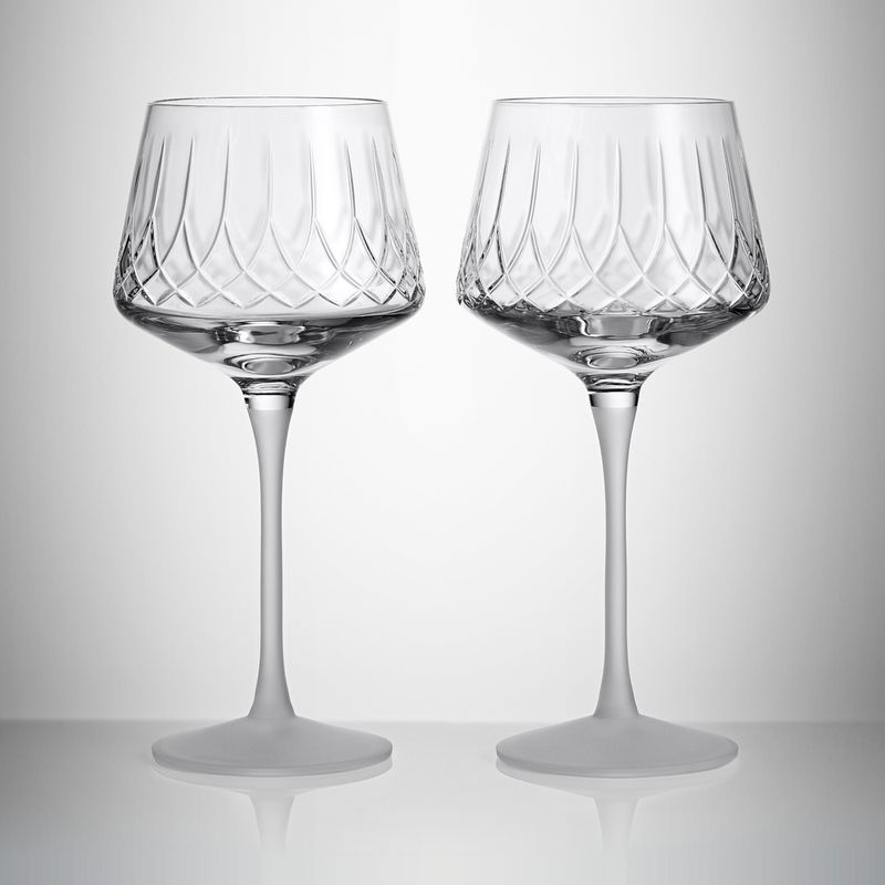 Lismore Arcus Goblet 14oz set of 2 Waterford