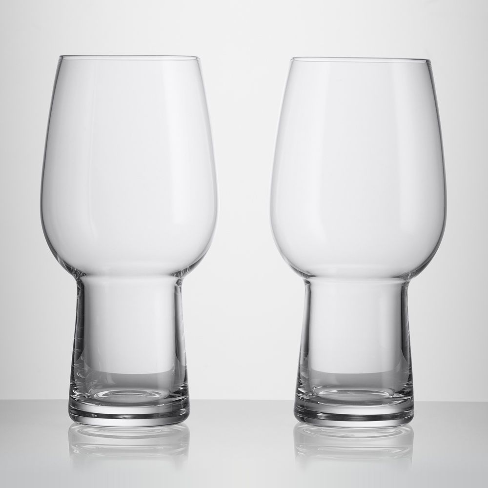 Craft Brew IPA Beer Glasses 16oz set of 2