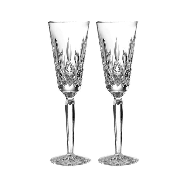 Lismore Tall Flutes 4oz set of 2 Waterford