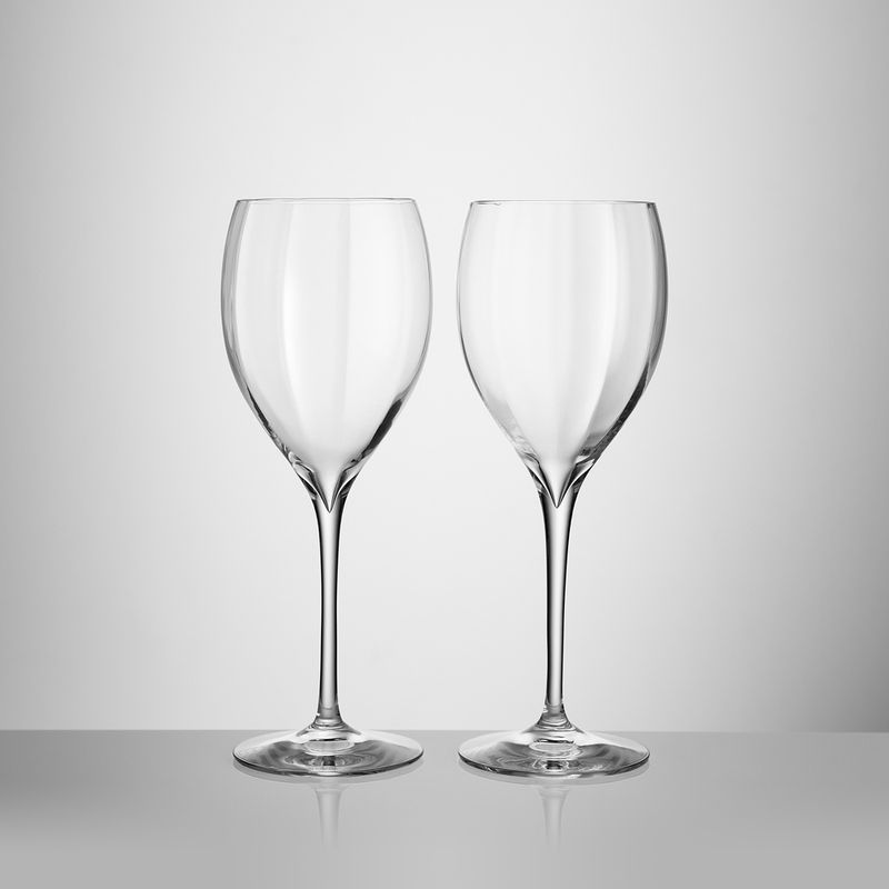 Elegance Optic Crisp White set of 2 Waterford