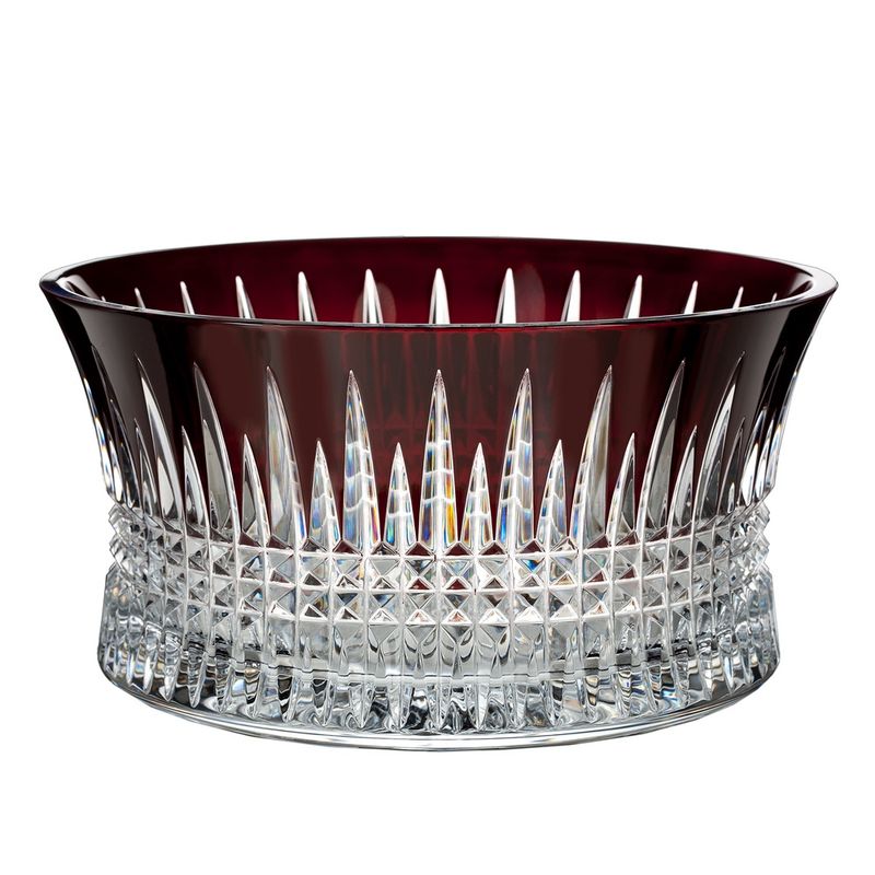 Lismore Diamond Red Bowl