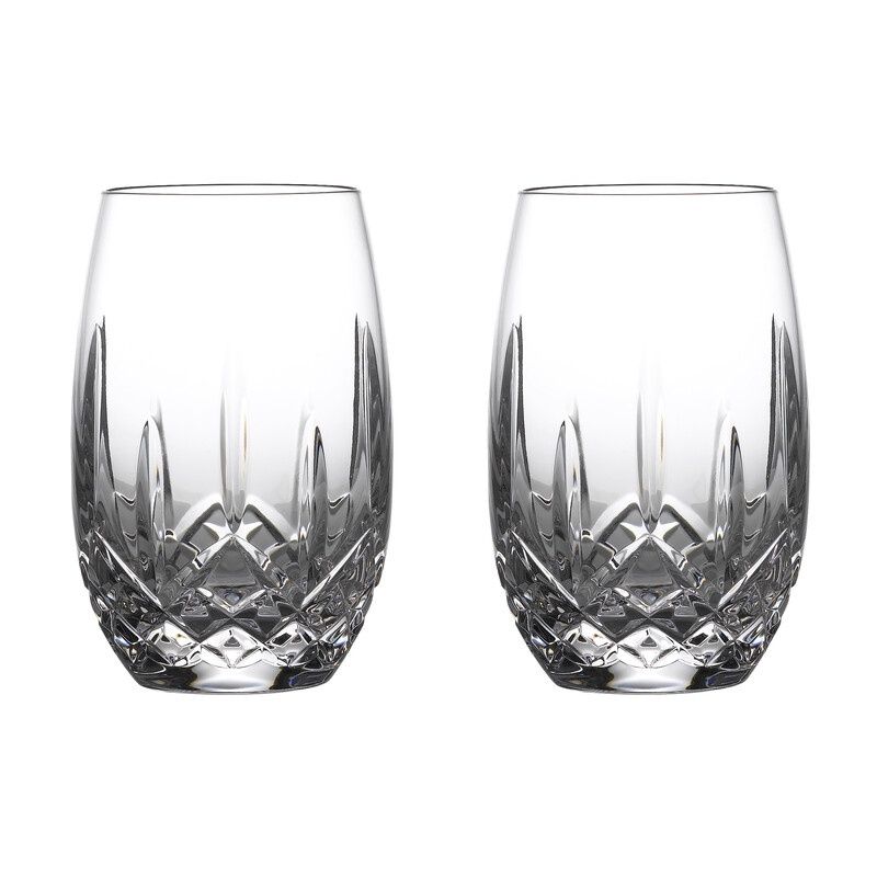 Lismore Nouveau Stemless White Wine set of 2