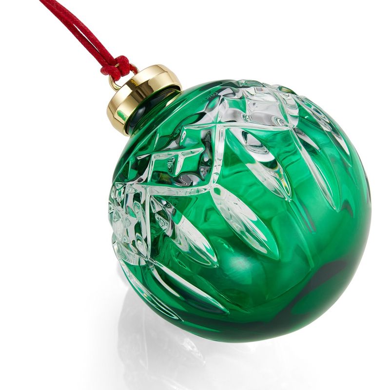 Lismore Bauble Emerald Ornament
