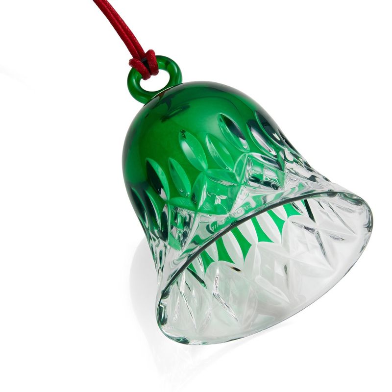 Lismore Bell Emerald Ornament Waterford