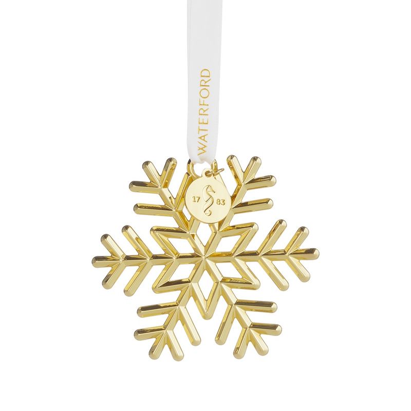 Gold Snowflake Ornament