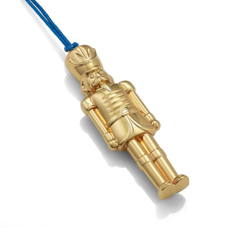 Gold Nutcracker Ornament Waterford