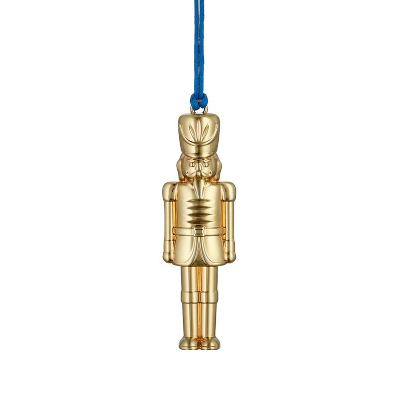 Gold Nutcracker Ornament