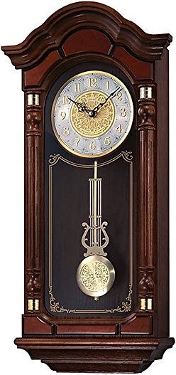 Seiko Wood Wall Clock QXH004B