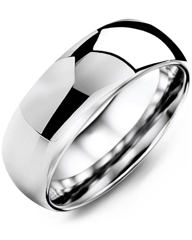Madani Tungsten Classic Polished Ring 8mm