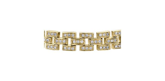 Diamond Envy 10KY .66TW Bracelet BBR840