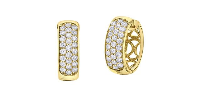 Diamond Envy 10KY 1.00TW Earrings  EE4580