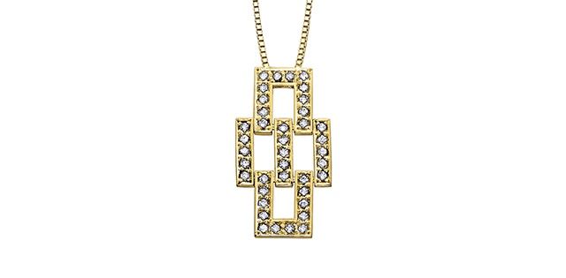 Diamond Envy 10KY .40TW Necklace  PP1721