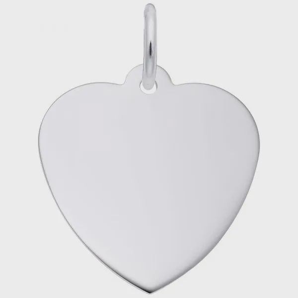 Nuco Charm Sterling - Small Classic Heart