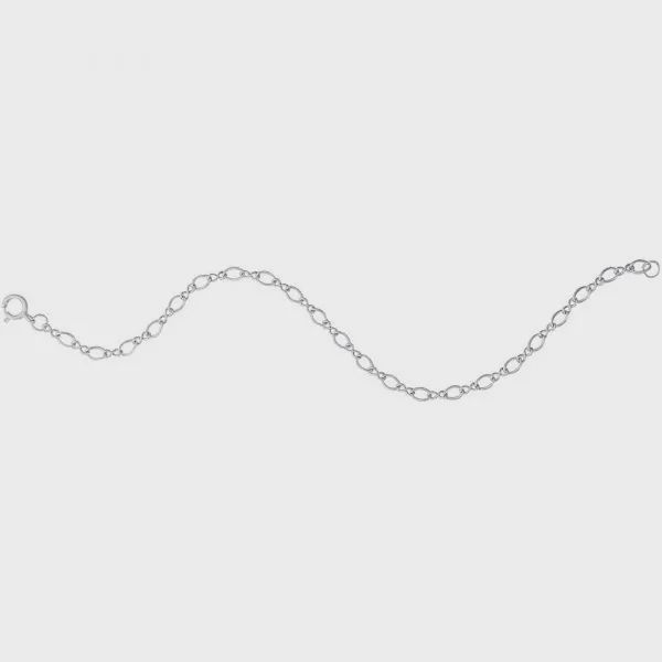 Nuco Bracelet Sterling - Medium Figure Eight Link 7"