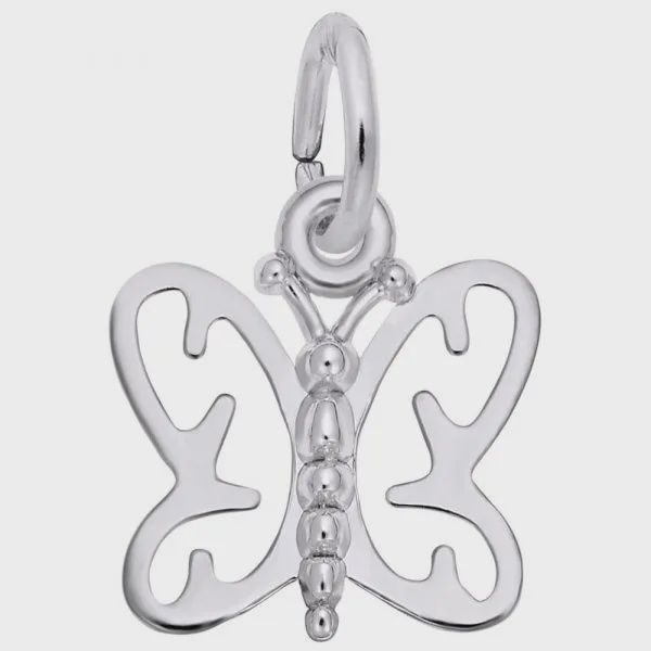 Nuco Charm Sterling - Small Butterfly