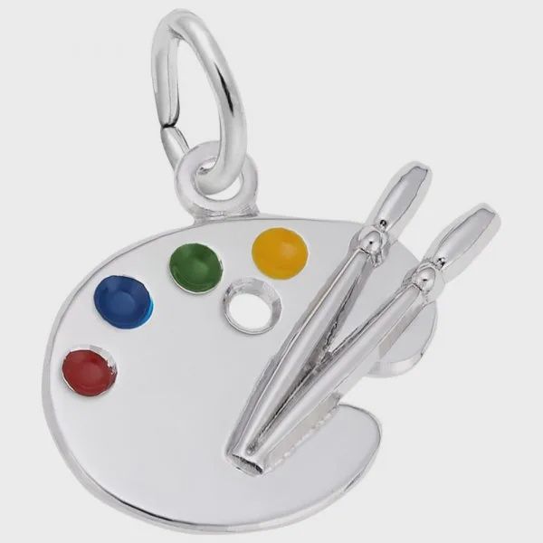 Nuco Charm Sterling - Artist Palette
