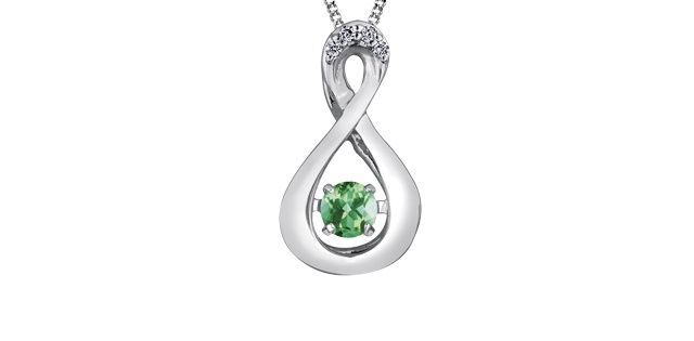 Corona Pulse Emerald 10KW Necklace PP3242