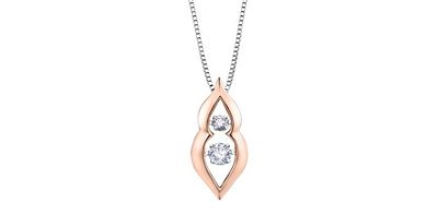 Pulse Diamond 10KRW .20TW Necklace PP4164