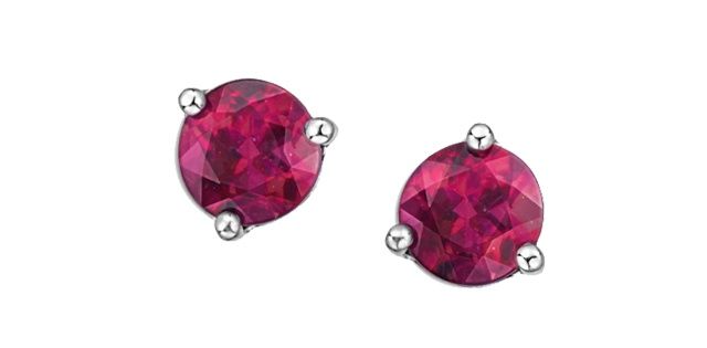 Corona Pink Topaz 10KW Gemstone Earrings EE2956