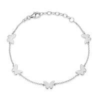 Reign Sterling Silver Butterfly Bracelet R1ADSSA04Q