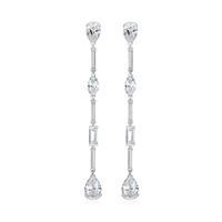 REIGN Earrings Sterling - Multi-shape Drop R2AU5N0058