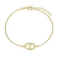 REIGN Bracelet Sterling Gold Plated - Mariner Rolo 31ADRVA01Q