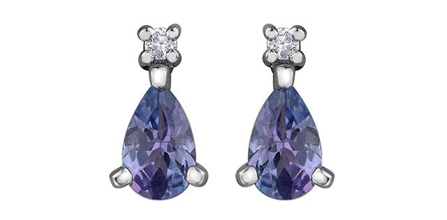 Corona Tanzanite 10KW Gemstone Earrings