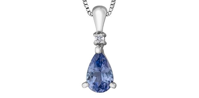 Corona Tanzanite 10KW Gemstone Necklace