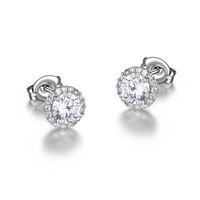 REIGN Earrings Sterling - Halo Stud R2X3479700