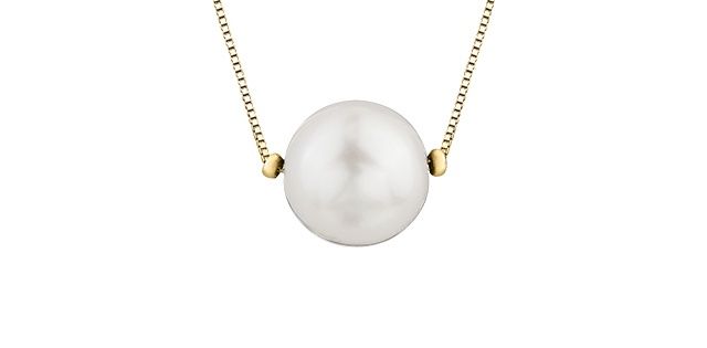 Corona Pearl 10KY Gemstone Necklace DD7392